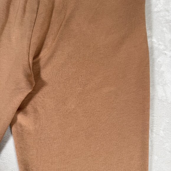 American Eagle Outfitters Jogger Women Size S Brown Mustard Sweatpants Soft - Picture 9 of 13